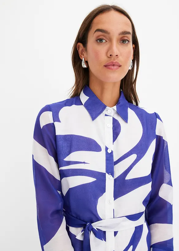 Robe midi imprimée, bonprix