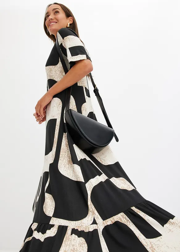 Robe longue en jersey de viscose, bonprix