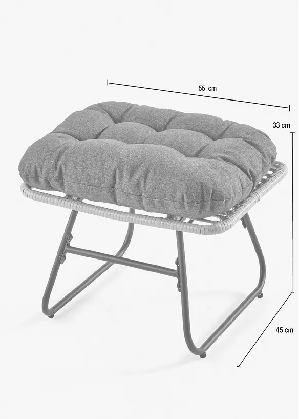 Gartenm&ouml;bel Set (2-tlg. Set), bonprix