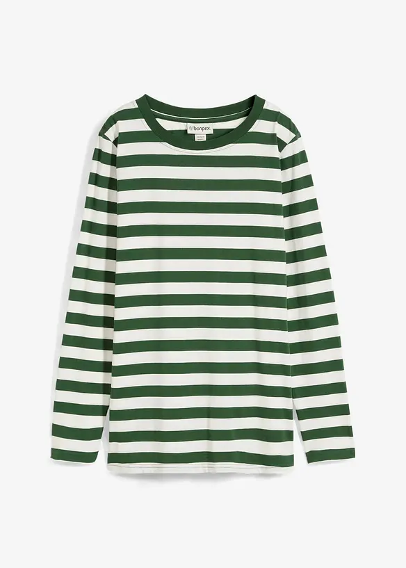 T-shirt rayé 100% coton, bonprix