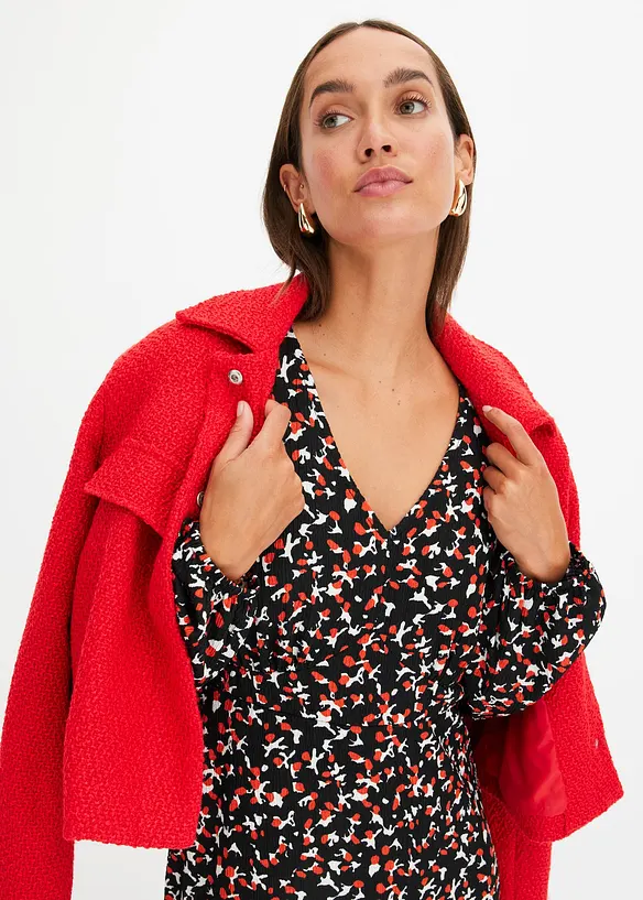 Robe midi imprimée, bonprix