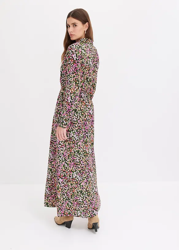 Robe longue imprimée, bonprix