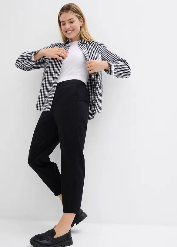 Schlupfhose aus Baumwoll-Mix, bonprix