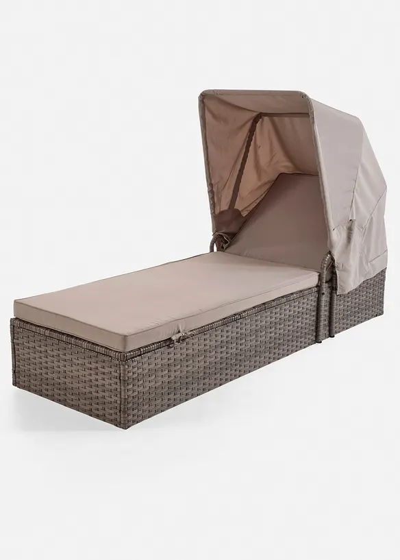 Gartenliege mit Sonnendach, bonprix