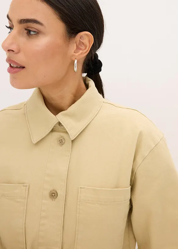 Hemdjacke mit kurzem Ärmel, bonprix