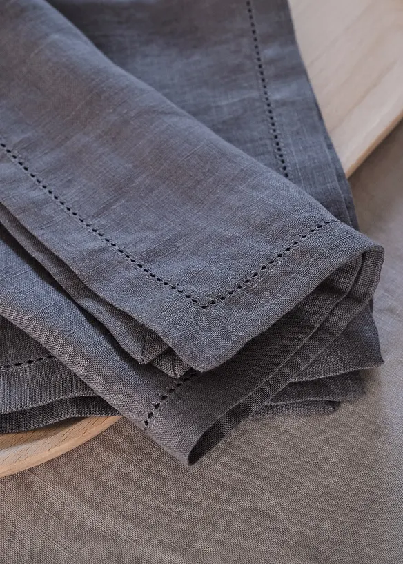 Leinen Stoffservietten (2er Pack), bonprix