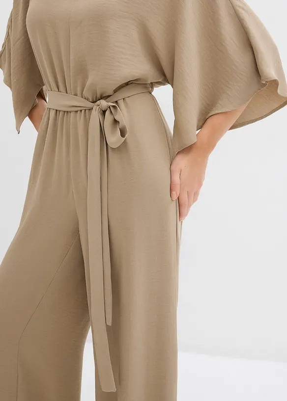 Jumpsuit mit Bindeband, bonprix