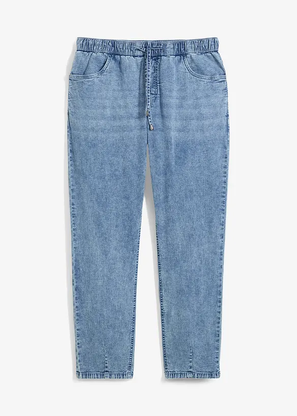 Jean léger, taille extensible, Relaxed, bonprix