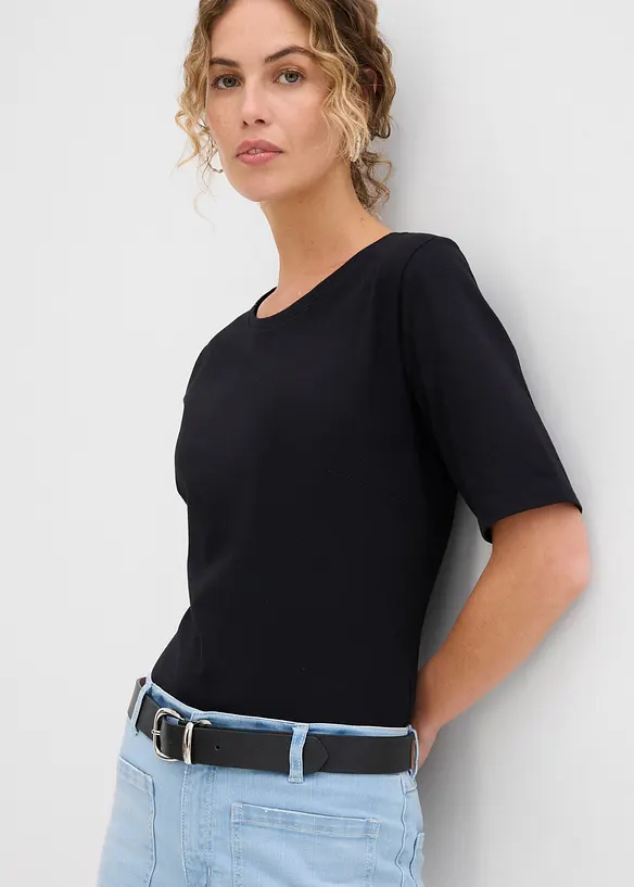 Kurzarmbody (2er Pack), bonprix