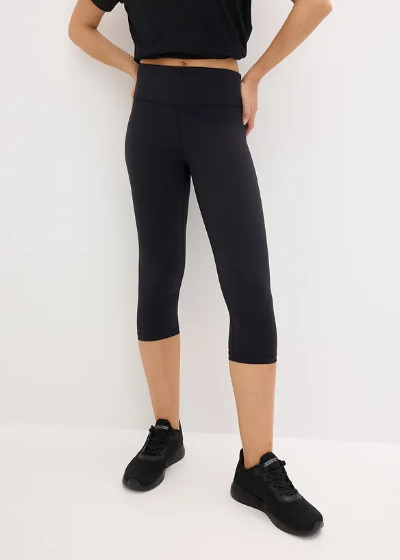 Ultraleichte Sport-Caprileggings mit Komfortbund, bonprix
