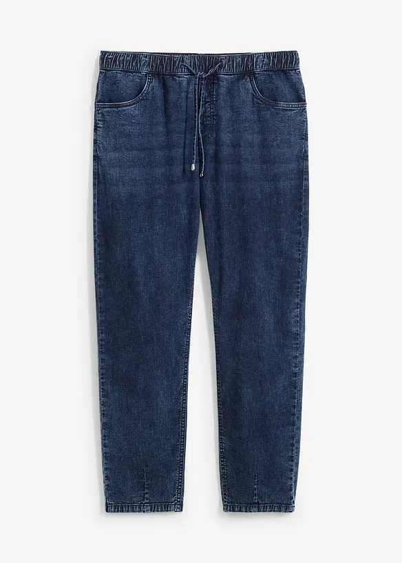 Leichte Relaxed Fit Schlupf-Stretch-Jeans, Straight, bonprix