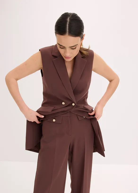 Gilet sans manches long, bonprix