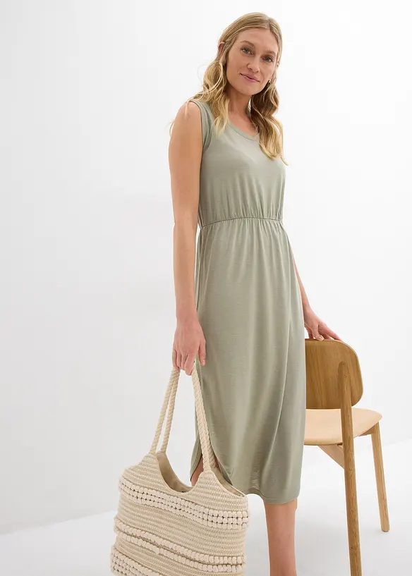 Robe en jersey, viscose mélangée, bonprix