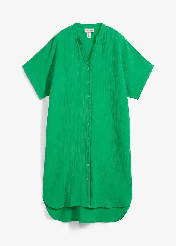 Robe-chemise 100% coton, bonprix