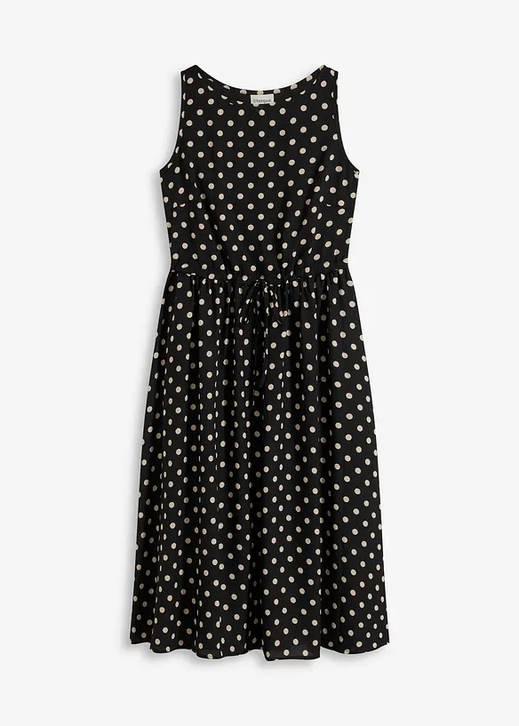 Midikleid mit Bindeband, bonprix
