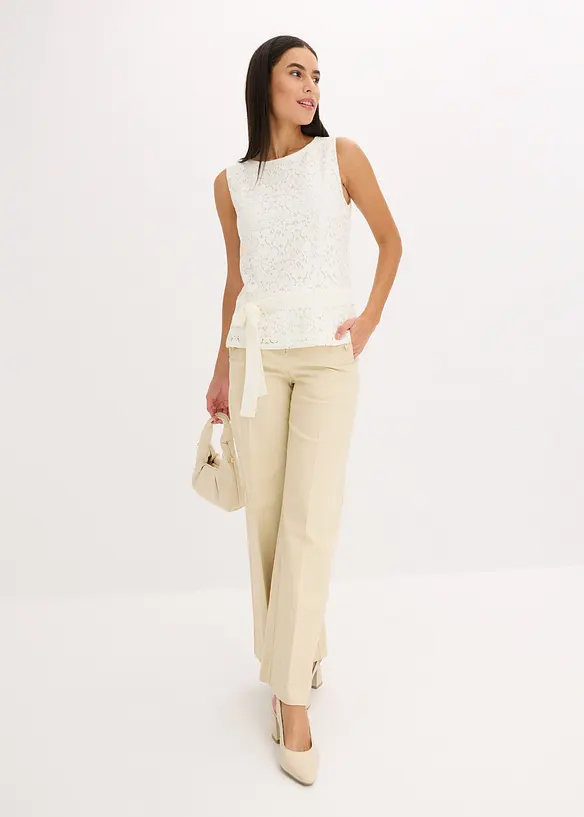Top en dentelle, bonprix