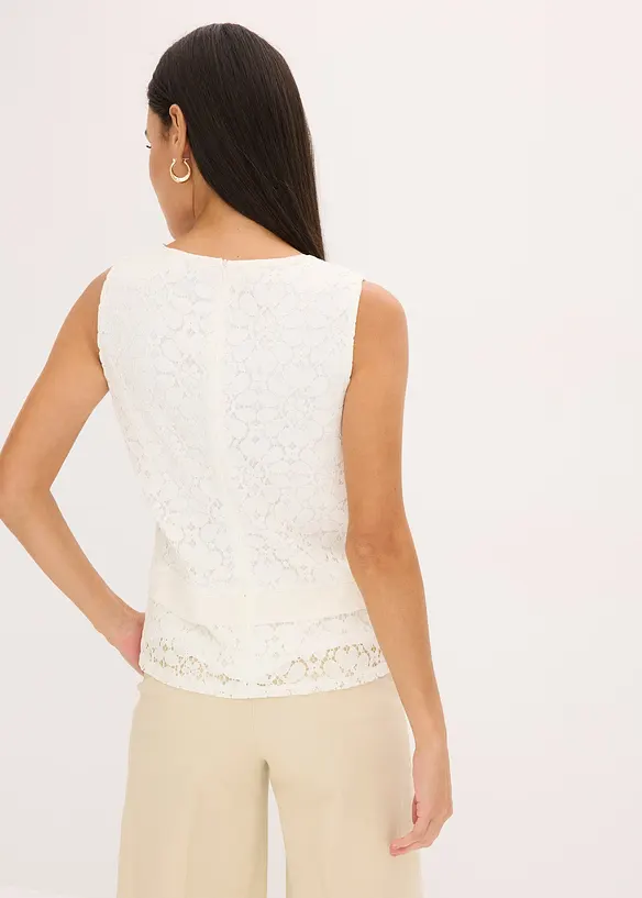 Top en dentelle, bonprix