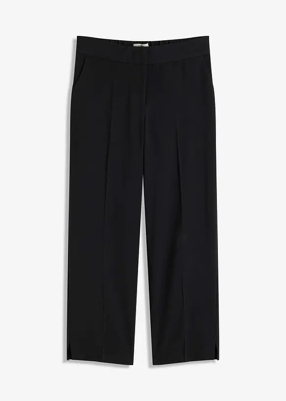 Pantalon 3/4 fuselé et fendu en bas, bonprix