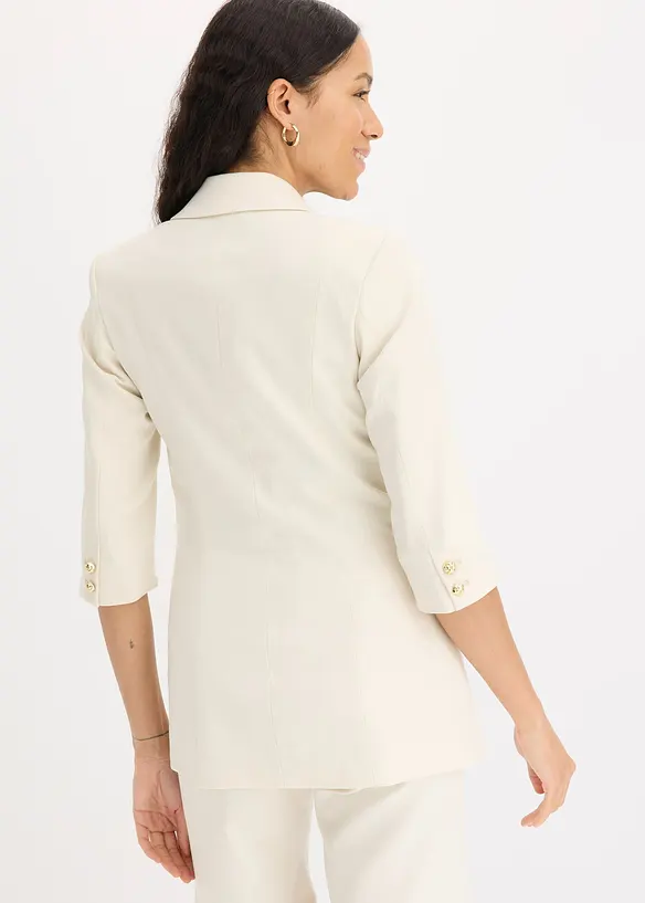 Blazer long manches 3/4, bonprix