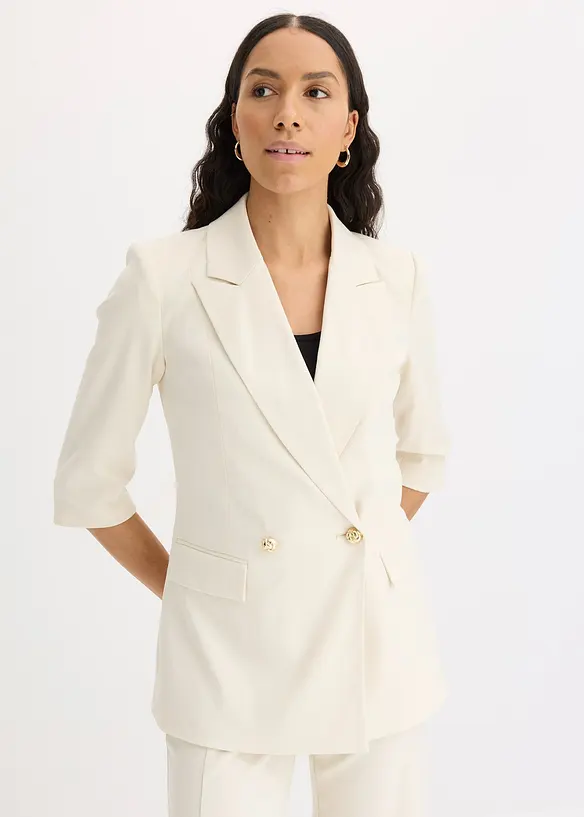 Blazer long manches 3/4, bonprix