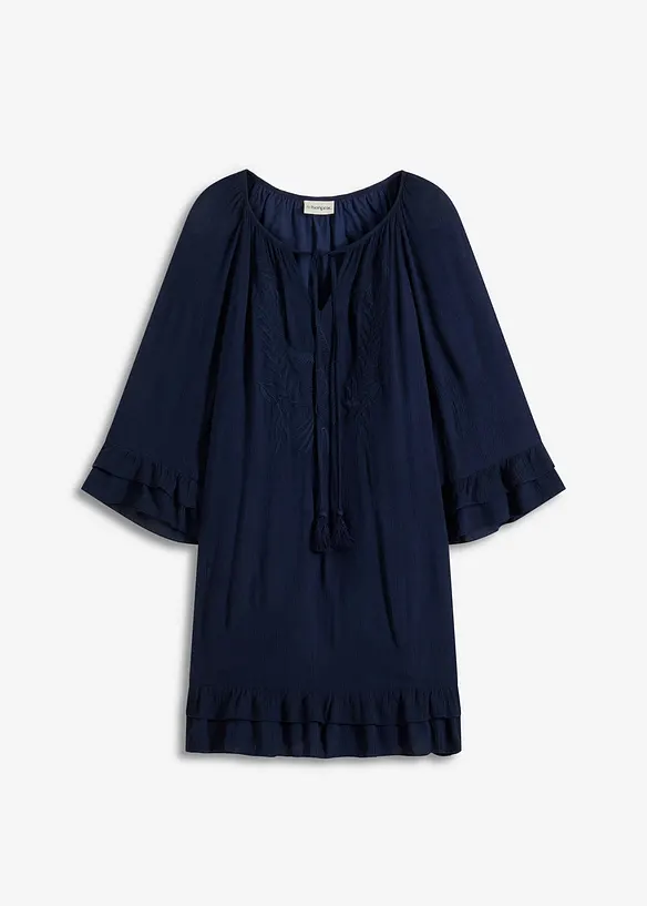 Robe bohème brodée, bonprix