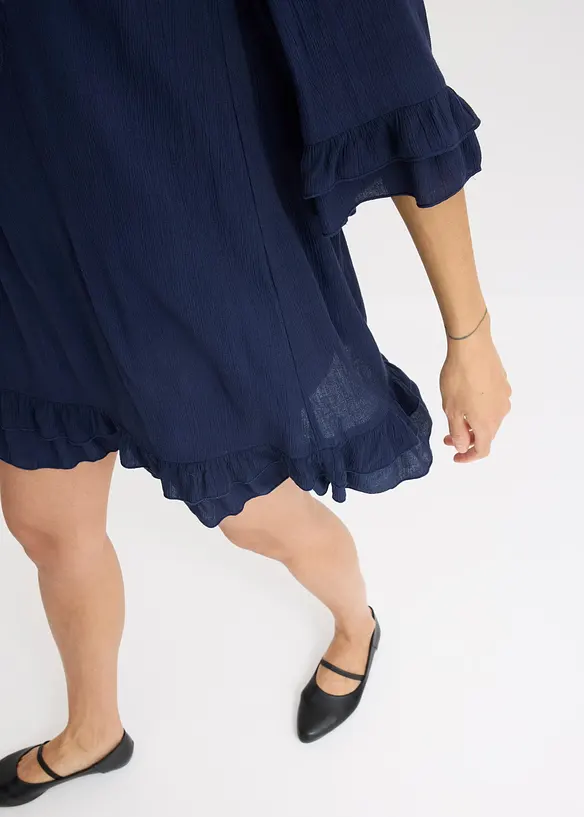 Robe bohème brodée, bonprix