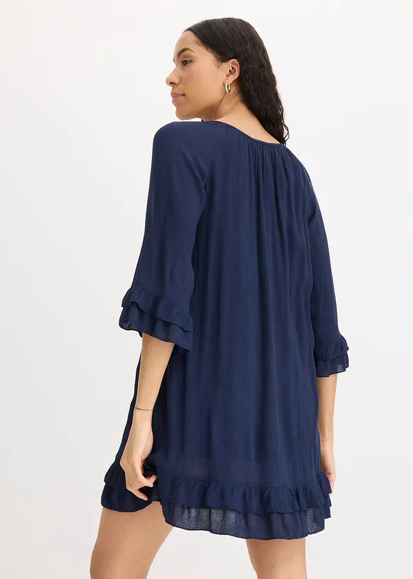Robe bohème brodée, bonprix