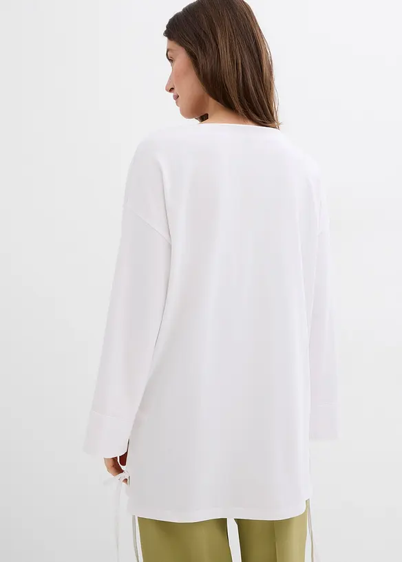 T-shirt oversize en coton élastiqué, bonprix
