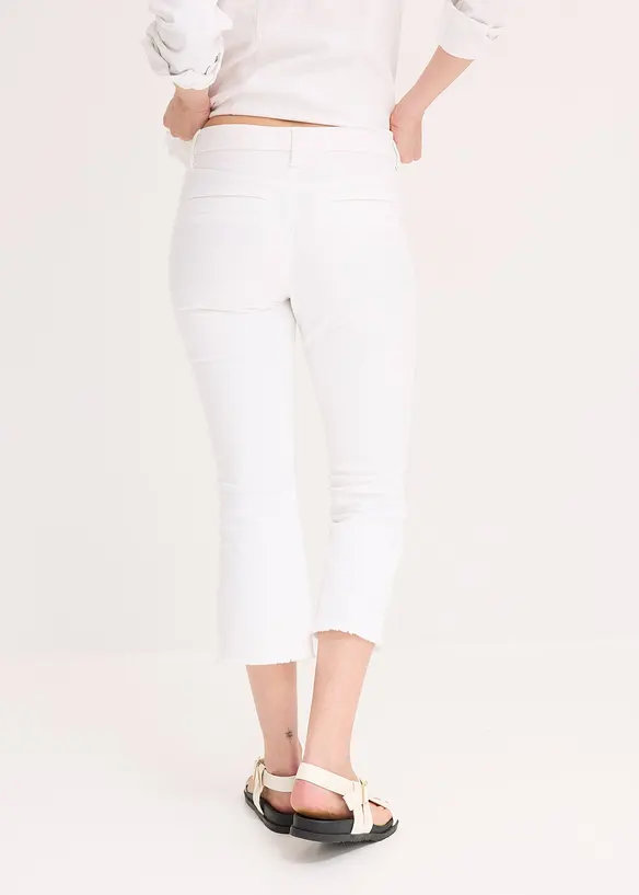 Pantacourt en coton extensible, bonprix
