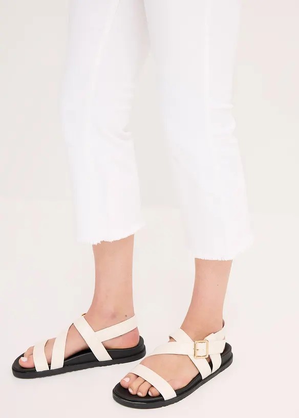 Pantacourt en coton extensible, bonprix