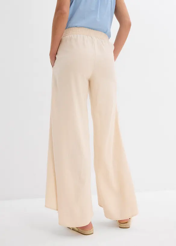 Pantalon raccourci et fendu en bas, bonprix