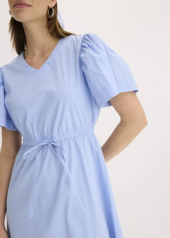 Robe midi à manches courtes et amples, bonprix