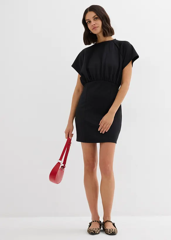Shirtkleid mit Raffung, bonprix
