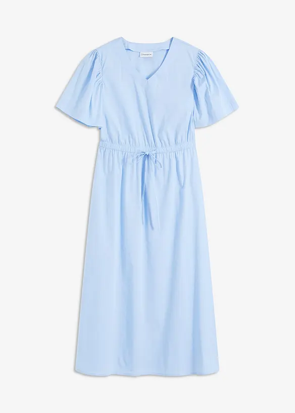 Robe midi à manches courtes et amples, bonprix