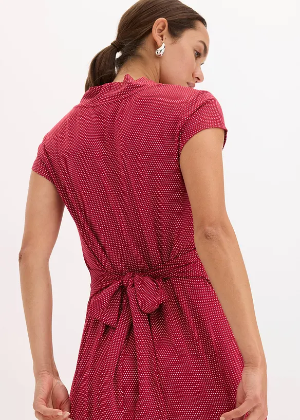 Midikleid aus Viksose-Mix, bonprix