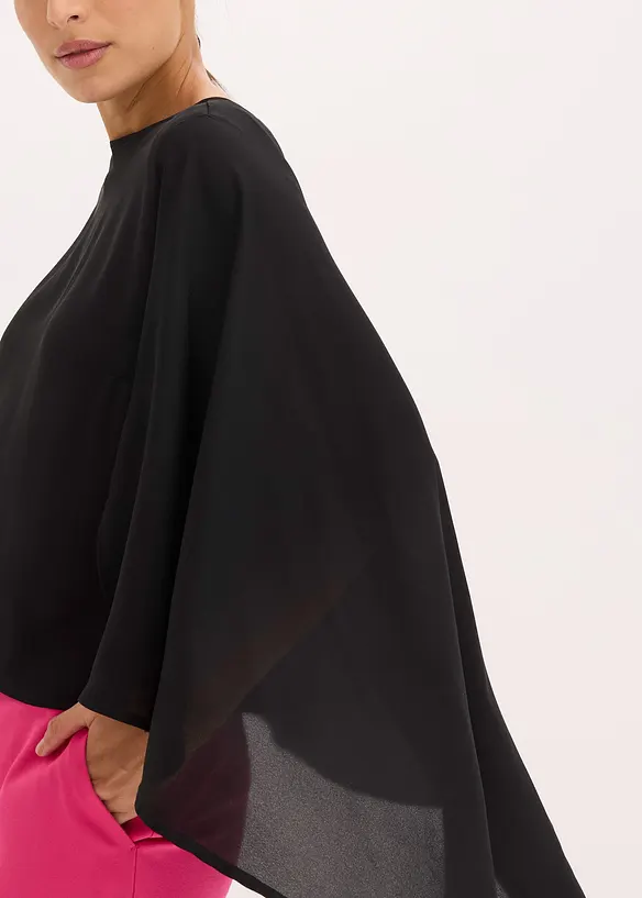 Blouse cape, bonprix