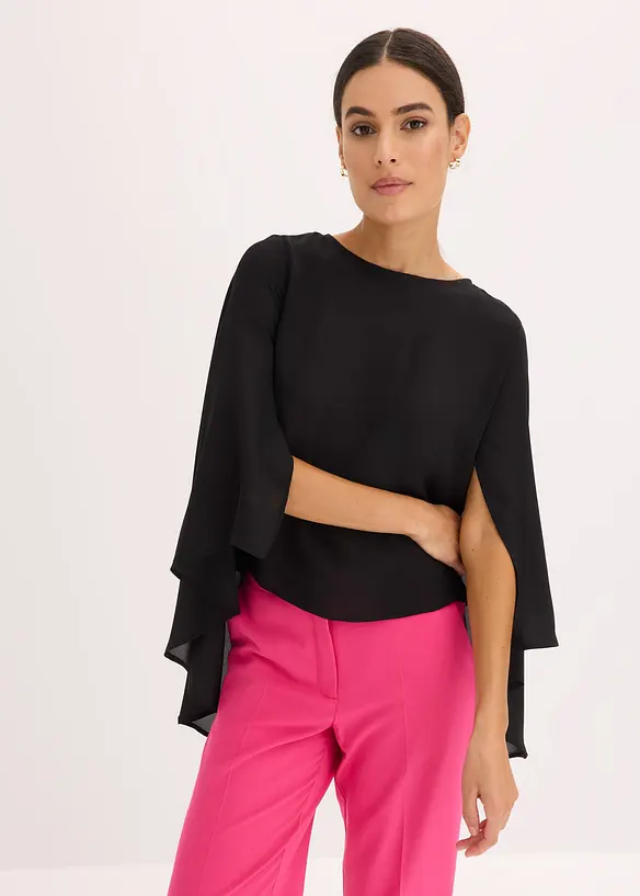 Blouse cape, bonprix