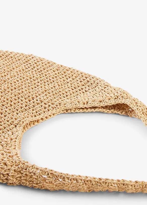 Cabas en paille, bonprix