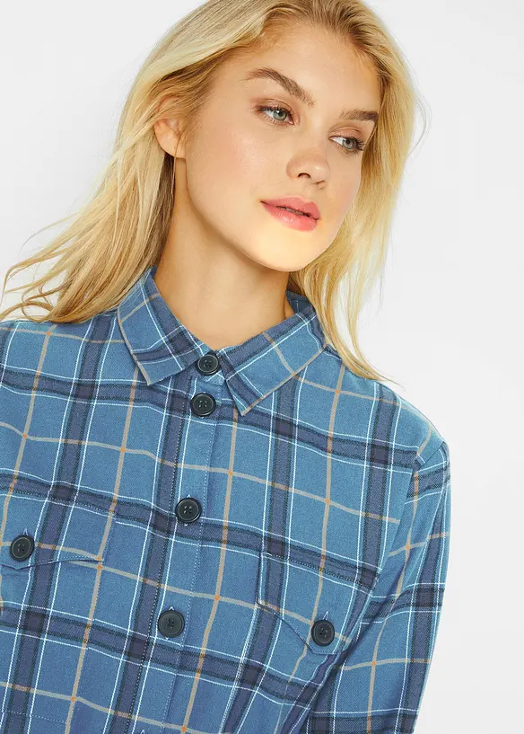 Flanellhemd, extra warm, bonprix