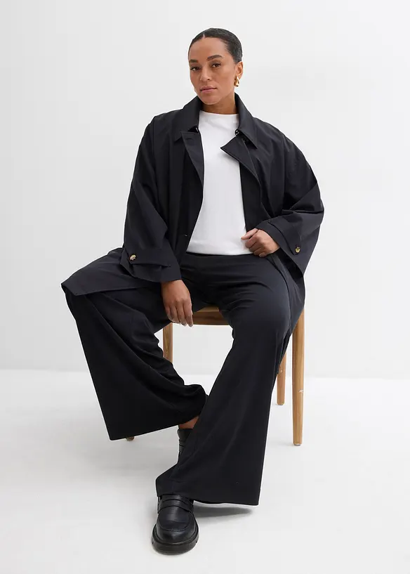 Trench-coat coupe trap&egrave;ze, bonprix