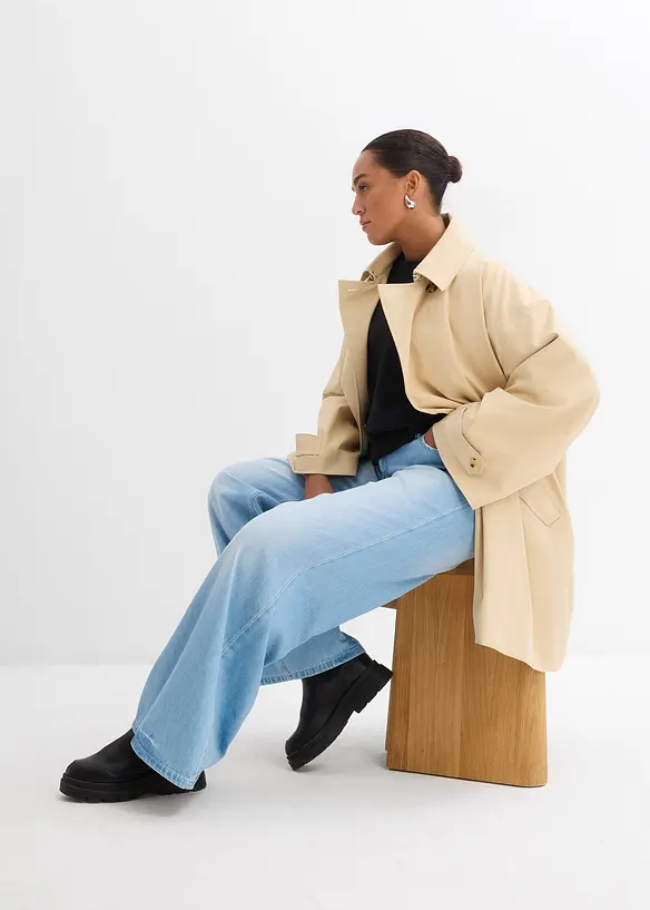 Trenchcoat in A-Linie, bonprix