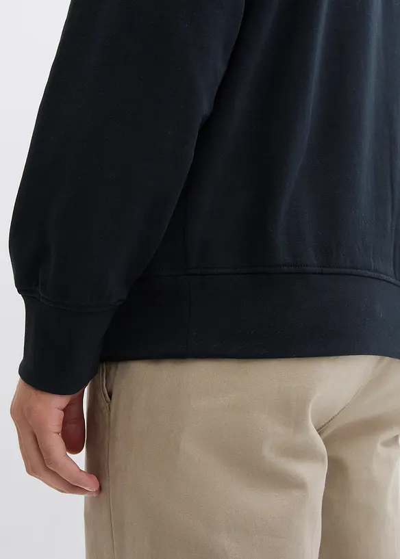 Sweat &agrave; capuche zipp&eacute; confortable, bonprix