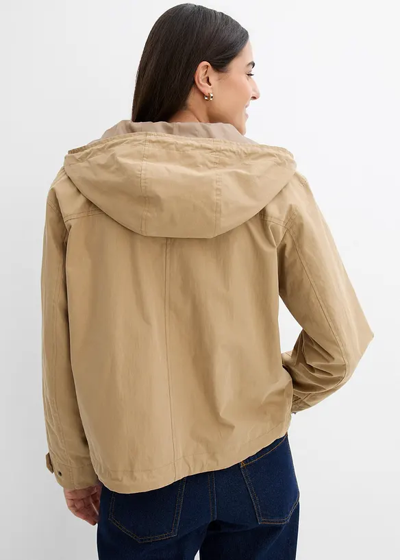 Veste mi-saison à capuche, bonprix