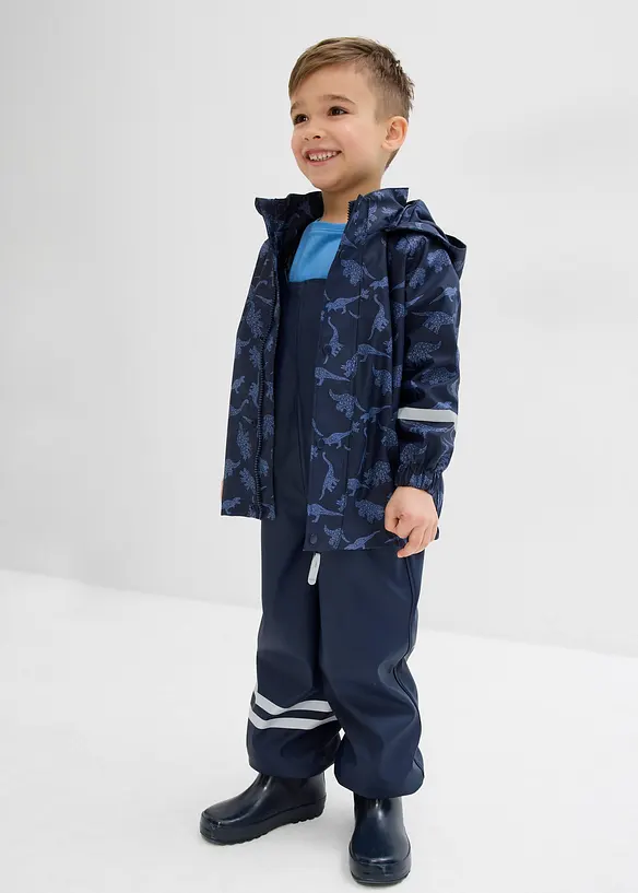Pantalon de pluie doublé polaire, bonprix