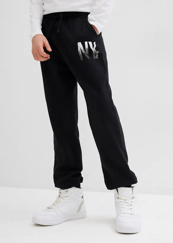 Pantalon de jogging en doux coton mélangé, bonprix