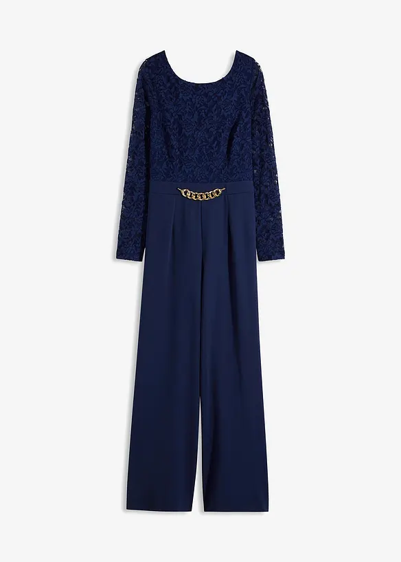 Overall mit Spitze und Ketten-Detail, bonprix