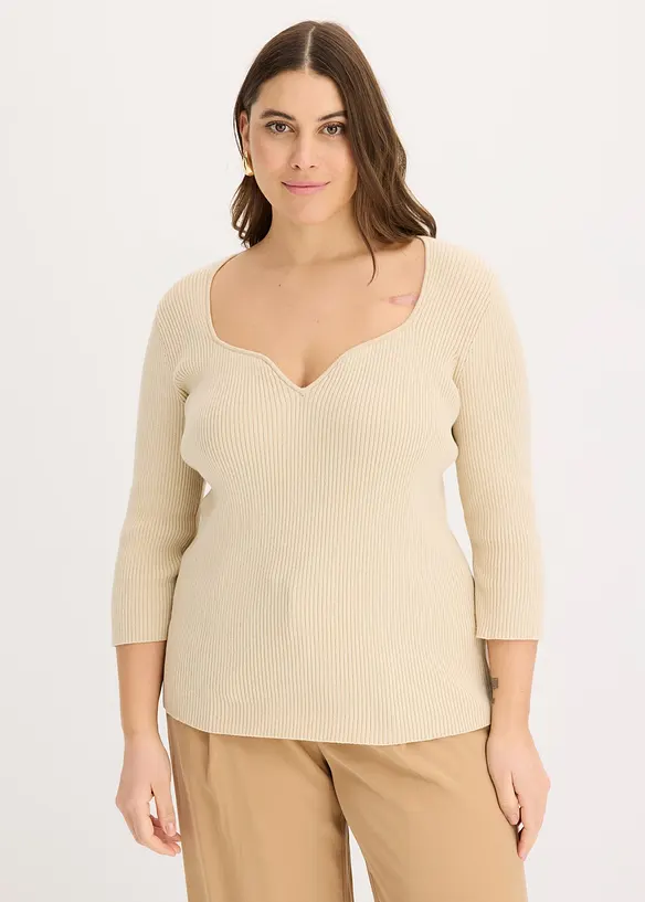 Pull en fine maille, bonprix