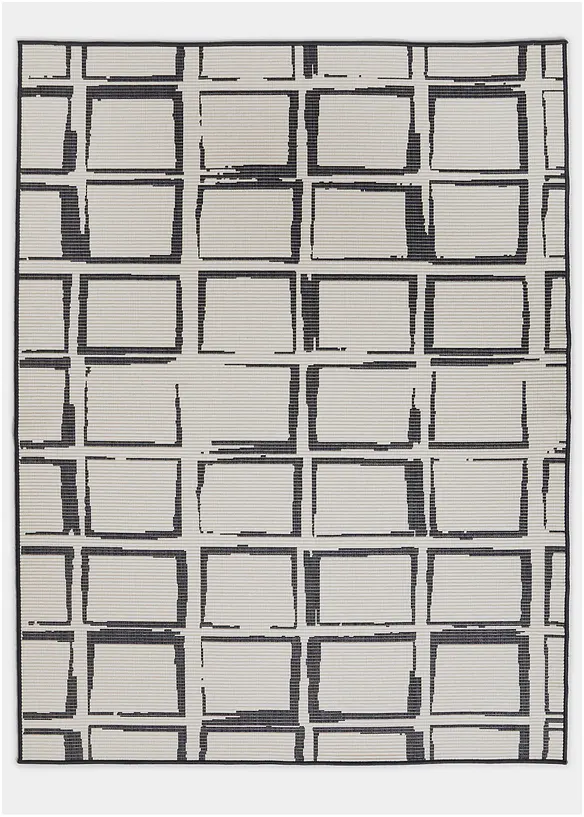 Tapis intérieur et extérieur réversible à carreaux, bonprix