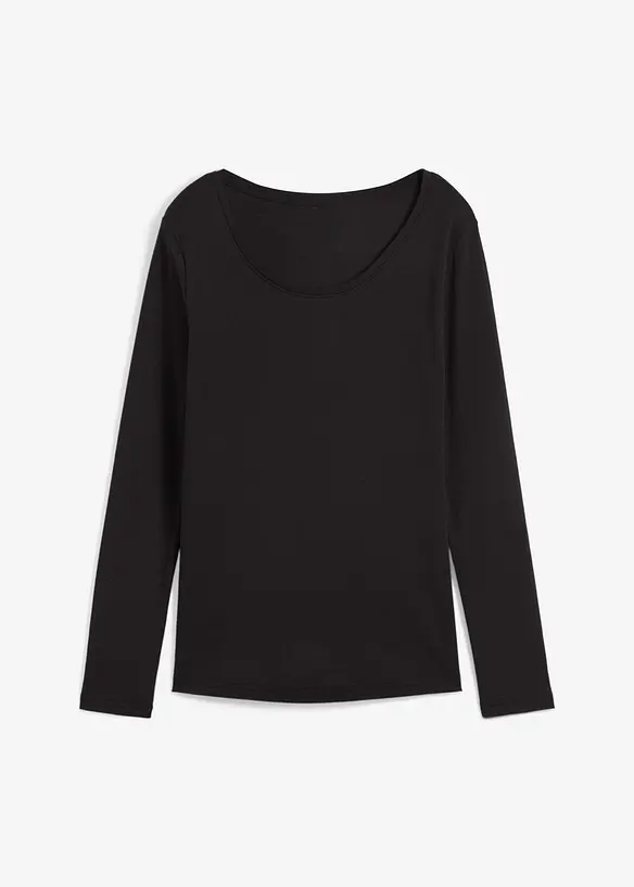 T-shirt manches longues 100% coton, bonprix