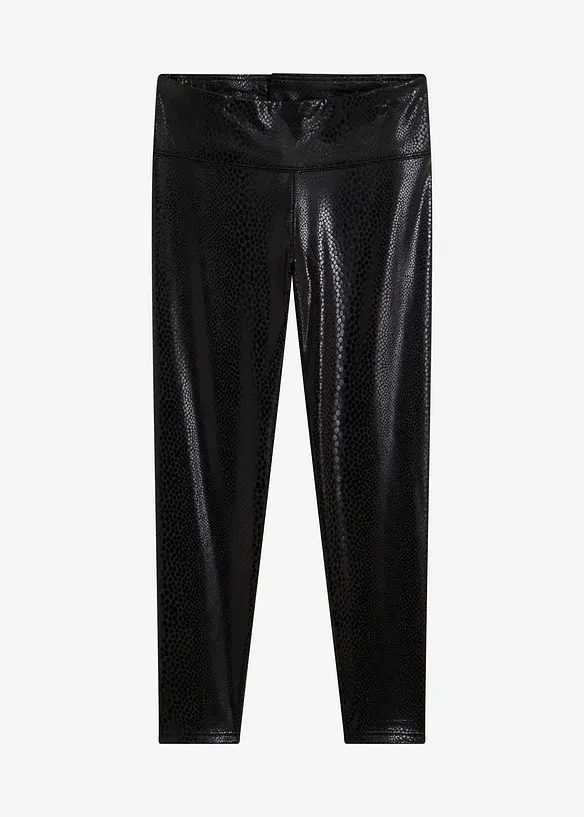 Legging ultra-brillant taille haute, bonprix